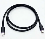 Black USB 3.0 TYPE-C to TYPE-C USB Cable